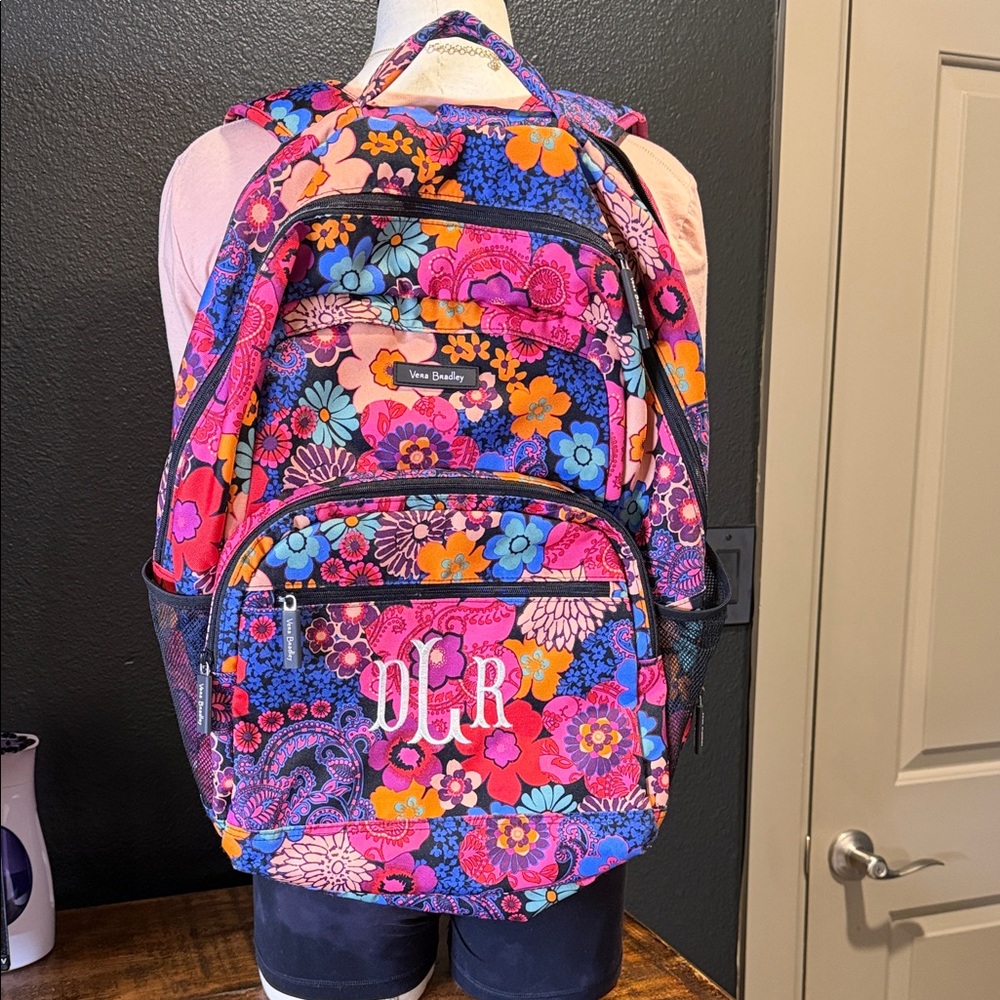 Vera Bradley Floral Fiesta Backpack